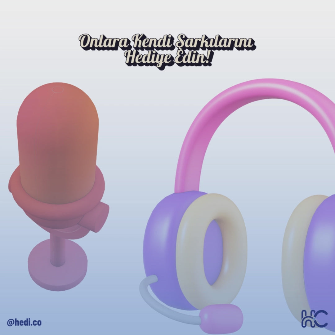 Onlara Kendi Şarkılarını Hediye Edin!