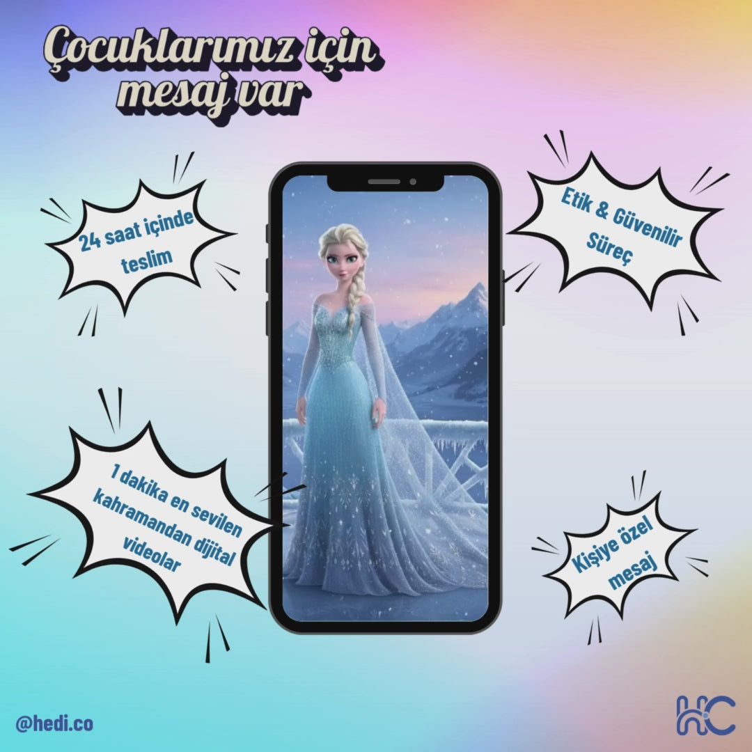 Süper Kahramanından Çocuğunuza Mesaj Var!