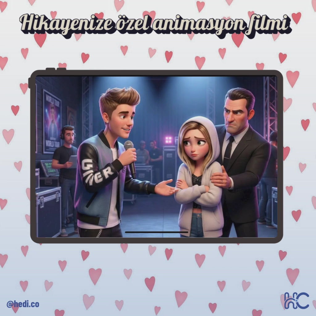 Aşkınızın Filmi: Size Özel Kişiselleştirilmiş Animasyon Hikayesi